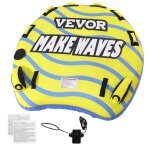 Bouée tractée gonflable pour bateau - vevor - sport nautique - 1 - 3 passagers - ailerons pare - chocs ... Bouée tractée gonflable pour bateau - vevor - sport nautique - 1 - 3 passagers - ailerons pare - chocs ...