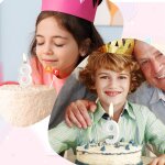Bougie blanche macaron en forme de chiffre 20 - bougies d'anniversaire pour 20 ans - pour dcoration ...