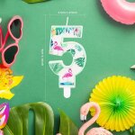 Bougies flamant rose pour premier anniversaire, bougies flamant rose en forme de chiffre 1 pour gâteau, ... Bougies flamant rose pour premier anniversaire, bougies flamant rose en forme de chiffre 1 pour gâteau, ...