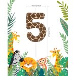 Bougies en forme de chiffre girafe pour filles et garçons, bougies marron en forme de chiffre 7 pour ... Bougies en forme de chiffre girafe pour filles et garçons, bougies marron en forme de chiffre 7 pour ...