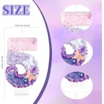 Bougies en forme de papillon en forme de chiffre 2 pour gteau, 2e anniversaire, dcorations de gteau ...