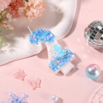 Bougie numro anniversaire, 7, 5cm bougies chiffres sirne sur le thme de la plage 3d bougies numro ...