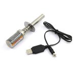 Bougie de prchauffage rechargeable nitro rc 1. 2 v 1800mah, allumeur de dmarreur, chargeur usb cc pour ...