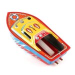 Bougie vintage en fer a vapeur, bateau, horloge, jouet educatif pour enfants, a collectionner, cadeau ...