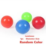 Boule adhésive fluorescente anti - stress pour enfant, bâton mural lumineux, boule de cible de noël, ... Boule adhésive fluorescente anti - stress pour enfant, bâton mural lumineux, boule de cible de noël, ...