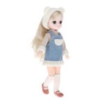 Boule articule flexible 13, poupe bjd avec vtements et chaussures, cheveux longs, accessoire de robe, ...