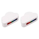 Boule de bain arc - en - ciel en forme d'etoile et de lune, anti - stress, fait maison, lotion de bain ...