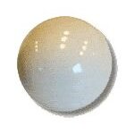 Boule ou bille blanche de billard diam�tre 52 mm