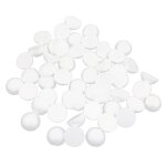 Boules blanches en mousse de polystyrne, 50 pices, 50mm, matriel de bricolage
