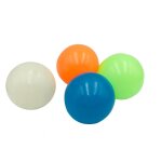 Boule collante anti - stress pour enfant, jouet lumineux, lot de 4 pi�ces / ensemble pi�ces