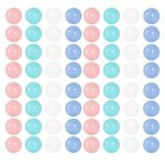 Boules color�es macaron pour enfants, 100 pi�ces, boules de jeu epaisses