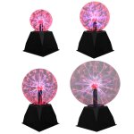 Boule de cristal plasma magique 4 / 5 / 6 / 8 pouces, nouveaut, lampe tactile, veilleuse pour enfants, ...