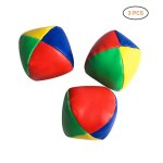 Boules de jonglerie pour dbutants et professionnels, ensemble de balles de cirque amusantes, boule de ...