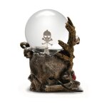 Boule de lumi�re plasma magique, lampe squelette humain electrique, lampe de table de nuit, sph�re pour ...