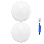Boule lumineuse solaire led flottante, avec télécommande, 16 couleurs rgbw, lampe décorative pour l'extérieur, ... Boule lumineuse solaire led flottante, avec télécommande, 16 couleurs rgbw, lampe décorative pour l'extérieur, ...