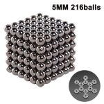 Boules magntiques boules magiques jouet de bureau anti - stress amusant (5 mm)
