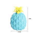 Boule murale en forme d'ananas, pour le soulagement du stress au plafond, balles de squash, globes de ...