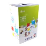 Boule de neige 9 pi�ces, jeu de combat interactif avec moule en forme de canard, cadeau d'hiver en plein ...