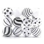 Boule de no�l jeu de l'arbre de no�l de la pendaison de balle pendentif bo�te - cadeau