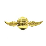 Boule d'or rotative pour enfant, jouet anti - stress amusant, id�e cadeau de no�l