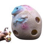 Boule de perles colore anti - stress en forme de dinosaure, jouet amusant et fruit, nouveaut sensorielle, ...