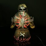 Boule de plasma electrostatique, sphre de lumire magique en cristal, lampe de vacances, dcoration ...