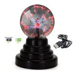 Boule de plasma electrostatique usb sensible au toucher, lampe en cristal magique, sphère lumineuse, ... Boule de plasma electrostatique usb sensible au toucher, lampe en cristal magique, sphère lumineuse, ...