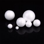 Boules de polystyrne en mousse blanche, 20 pices / lot, 1 - 4cm, pour bricolage, fournitures de dcoration ...