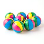 Boule de saut en caoutchouc 12 pièces, jouet de décompression, fidget, entraînement de rééducation a ... Boule de saut en caoutchouc 12 pièces, jouet de décompression, fidget, entraînement de rééducation a ...