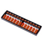 Boulier a 13 chiffres, colonne de perles soroban, outils d'apprentissage pour enfants, maths, affaires, ...