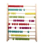 Boulier abaque coloré bois 10 rangées jouet enfant jeu educatif compter calcul Boulier abaque coloré bois 10 rangées jouet enfant jeu educatif compter calcul