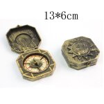 Boussole style pirates des carabes pour enfants, dguisement, jouet, vintage, fantaisie, fte, nol, ...