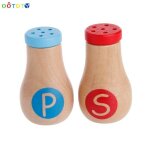 Bouteille d'assaisonnement de cuisine, 2 pices, jeu de rle pour enfants, fruits, aliments, jouet en ...