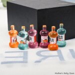 Bouteilles de boisson miniatures pour maison de poup�e, ensemble de 5 pi�ces 1:12, jouets de cuisine, ...