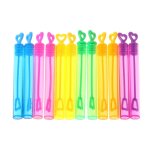Bouteilles � bulles de savon en forme de coeur pour enfants, jouets de d�coration d&ext�rieur pour la ...