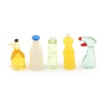 Bouteilles de cuisine en plastique, jouet echelle 1:12, 5 pièces, hauteur 3cm, pour maison de poupée ... Bouteilles de cuisine en plastique, jouet echelle 1:12, 5 pièces, hauteur 3cm, pour maison de poupée ...