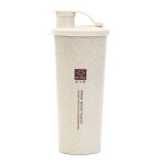 Bouteille d'eau avec bouche en paille de bl, monocouche, pour la maison, le bureau, l'cole en plein ...