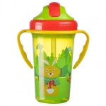 Bouteille d'eau a double poign�e pour enfants, grande capacit�, sans bpa, paille pour nourrissons, pour ...