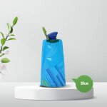 Bouteilles d'eau pliables, bouteille d'eau de voyage flexible et rutilisable, pochette d'eau en plastique, ...