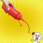 Bouteille de salade ketchup pour enfants, jouets de dcompression, jouets de farces, bouteilles vides, ...