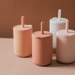 Bouteille de snack en silicone pour bb, 150ml, vaisselle solide, vaisselle pour tout - petits, bol ...