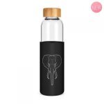 Bouteille en verre 500 ml - elephant - label'tour