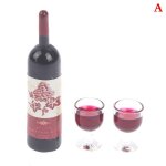 Bouteilles de vin miniatures en verre pour maison de poupée, accessoires de cuisine, 3 pièces, 1 / 12 ... Bouteilles de vin miniatures en verre pour maison de poupée, accessoires de cuisine, 3 pièces, 1 / 12 ...