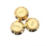 Boutons de contrle de vitesse pour guitare basse electrique, 3 pices, volume, tonalit, accessoires ...
