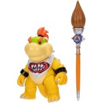 Figurine d'action bowser jr. 5  - the super mario galaxy movie, avec accessoire, sous licence officielle, ...