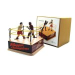 Boxers de boxe en forme d'horloge classique, mod�le ornement de table, jouet pour enfants, cadeau educatif ...