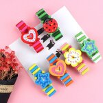 Bracelet en bois en forme de montre, 1 pice, jouets cadeaux d'anniversaire pour enfants, cadeaux de ...