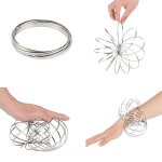 Bracelet fluide en acier inoxydable, jouet magique 3d, accessoires de gros plan, anneau en fer, nouveauté, ... Bracelet fluide en acier inoxydable, jouet magique 3d, accessoires de gros plan, anneau en fer, nouveauté, ...
