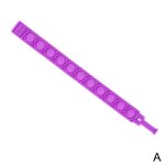 Bracelet a fossettes en silicone souple, jouet anti - stress pour la main, dcompression de la presse ...