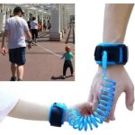 Bracelet laisse cordon anti - perte s�curit� b�b� enfant attache poignet - ywei - ds00469 - bleu